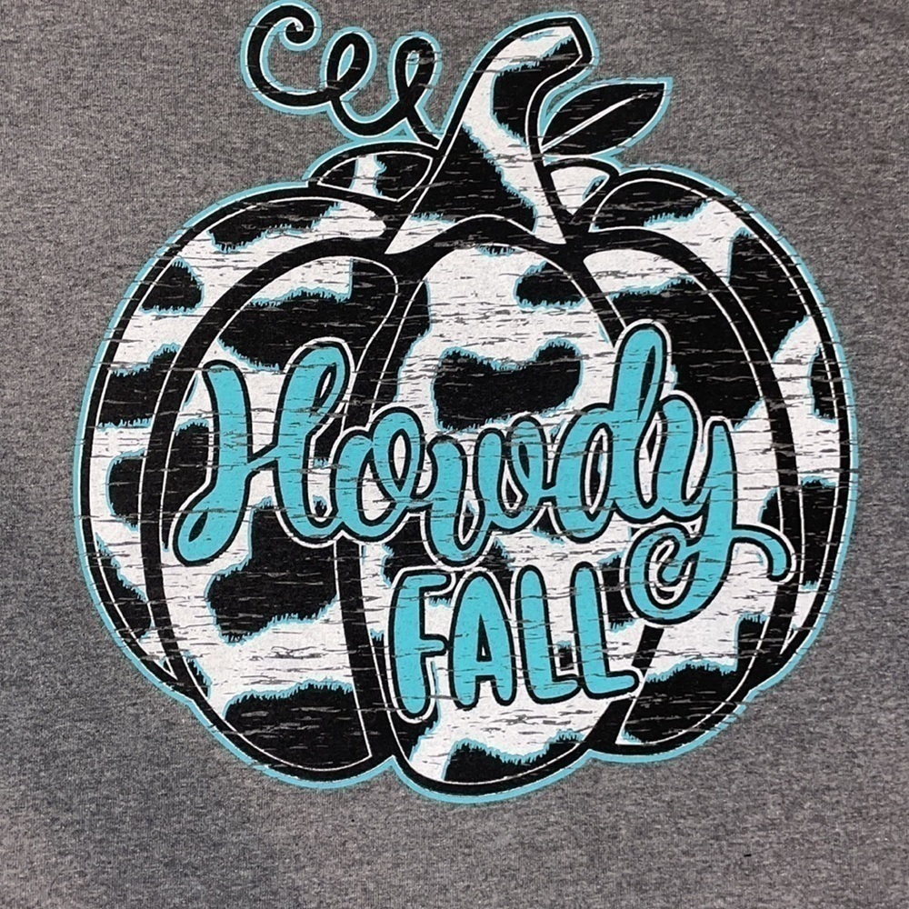 Howdy Fall 🖤 Pumpkin tee - Picture 4 of 9